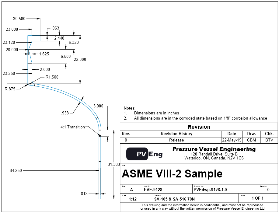 The sample vessel design used in PTB-3 sample E5.2.1