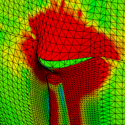 SolidWorks close-up