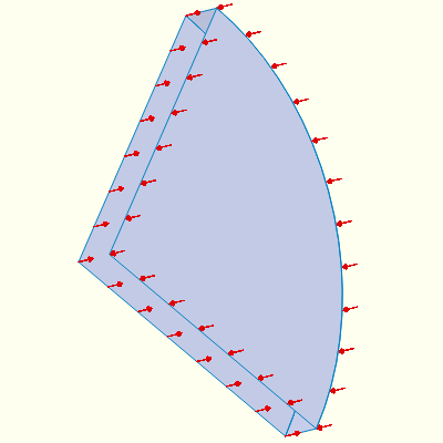 0.1 psi vacuum applied to heliostat