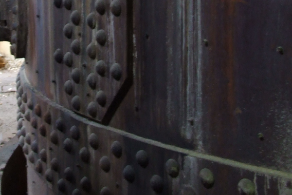 Digester with Riveted Butt Seams