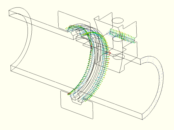 Contact Pressure Plot